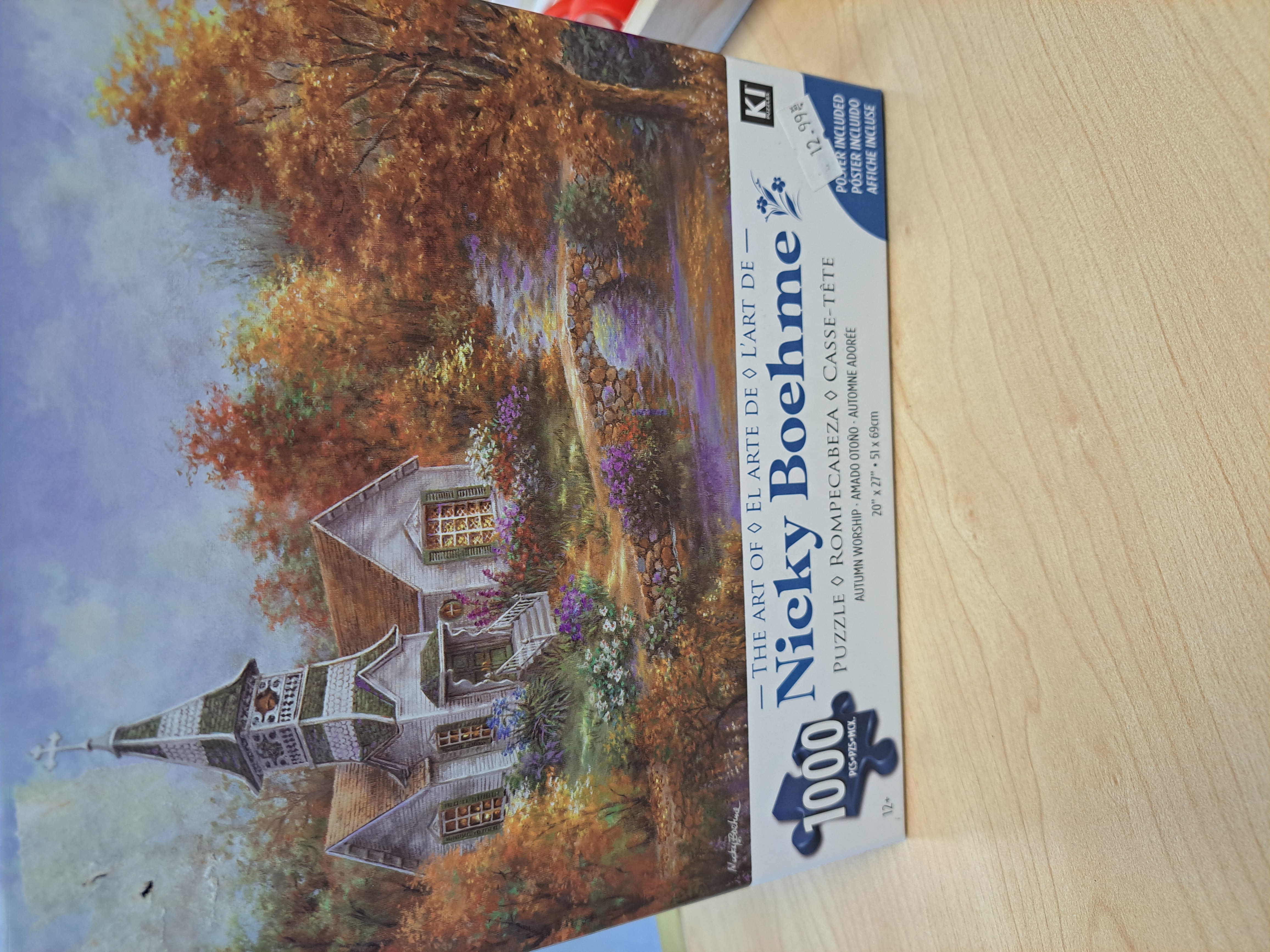 Automne Adorée Casse-tête usagé 1000 morceaux